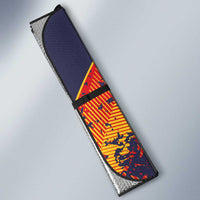 Spain 2026 Football Custom Auto Sun Shade Espana La Roja Grunge Style