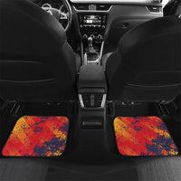 Spain 2026 Football Custom Car Mats Espana La Roja Grunge Style