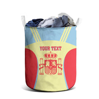 Spain 2026 Football Custom Laundry Basket Espana La Roja Sporty Style