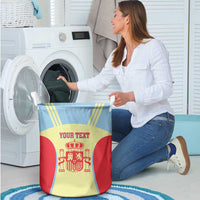 Spain 2026 Football Custom Laundry Basket Espana La Roja Sporty Style