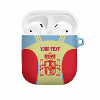 Spain 2026 Football Custom AirPods Case Espana La Roja Sporty Style