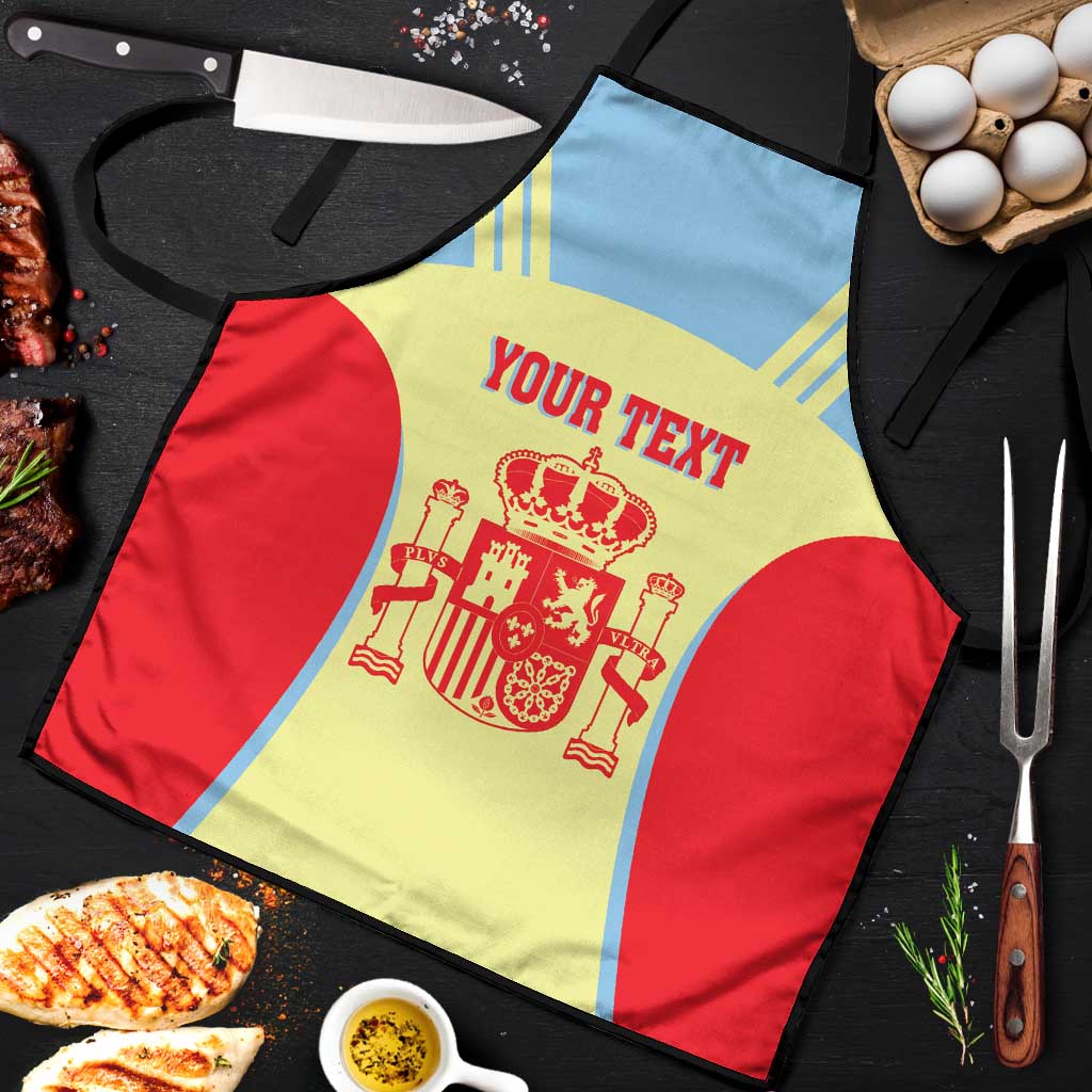 Spain 2026 Football Custom Apron Espana La Roja Sporty Style