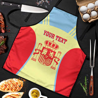 Spain 2026 Football Custom Apron Espana La Roja Sporty Style