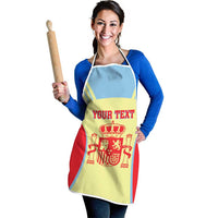 Spain 2026 Football Custom Apron Espana La Roja Sporty Style