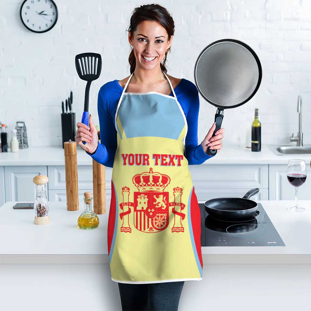 Spain 2026 Football Custom Apron Espana La Roja Sporty Style