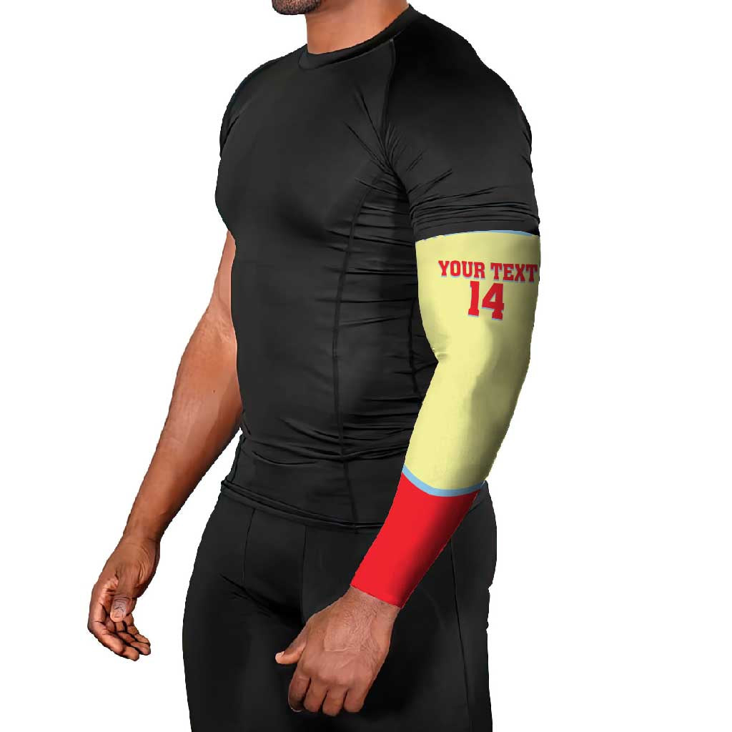 Spain 2026 Football Custom Arm Sleeves Espana La Roja Sporty Style