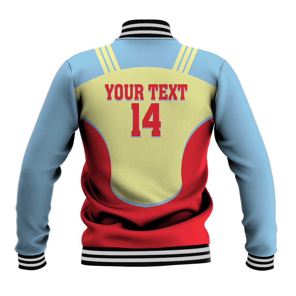 Spain 2026 Football Custom Baseball Jacket Espana La Roja Sporty Style