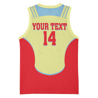 Spain 2026 Football Custom Basketball Jersey Espana La Roja Sporty Style