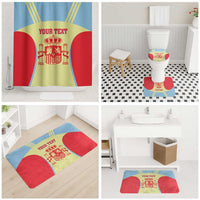 Spain 2026 Football Custom Bathroom Set Espana La Roja Sporty Style
