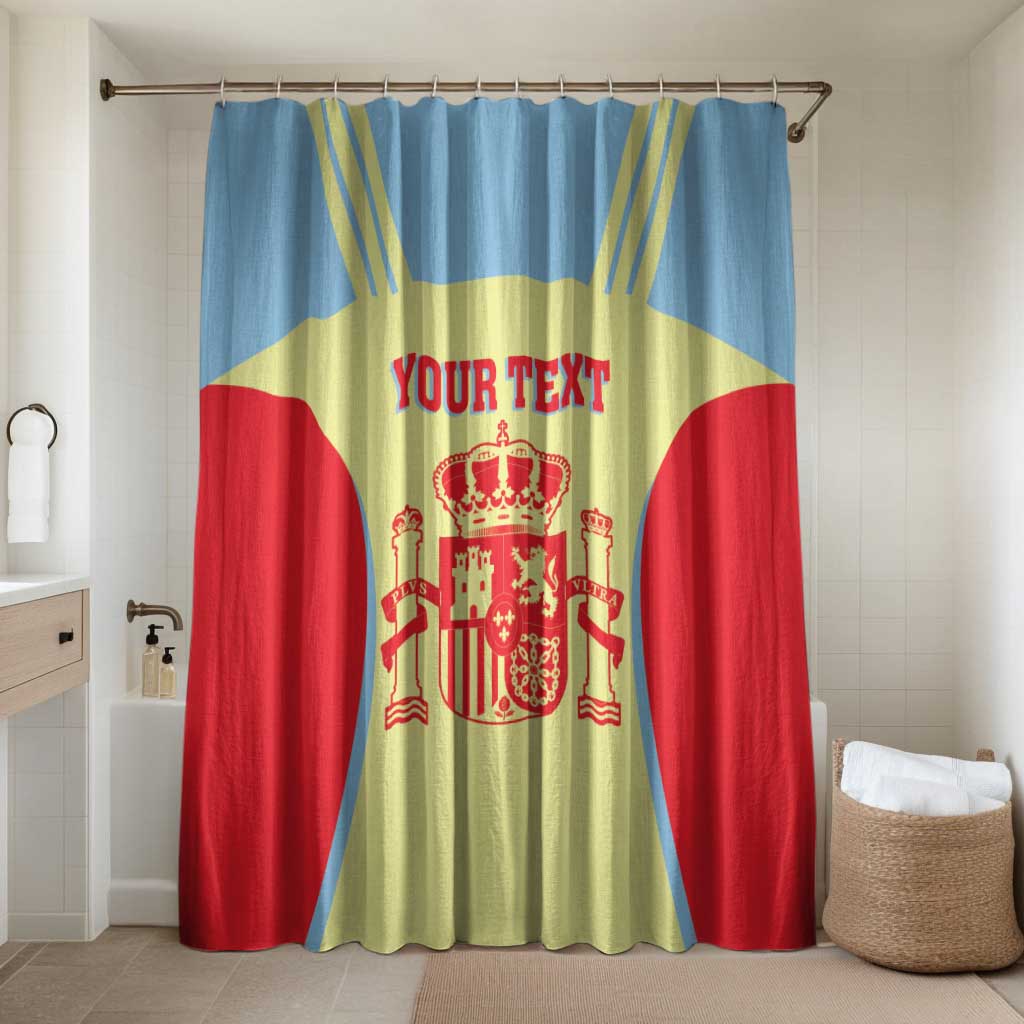 Spain 2026 Football Custom Bathroom Set Espana La Roja Sporty Style