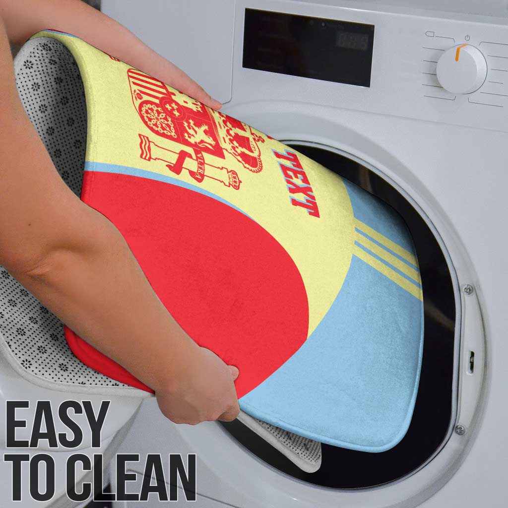Spain 2026 Football Custom Bathroom Set Espana La Roja Sporty Style