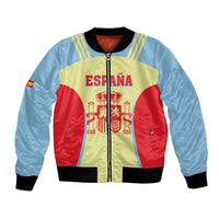 Spain 2026 Football Custom Bomber Jacket Espana La Roja Sporty Style