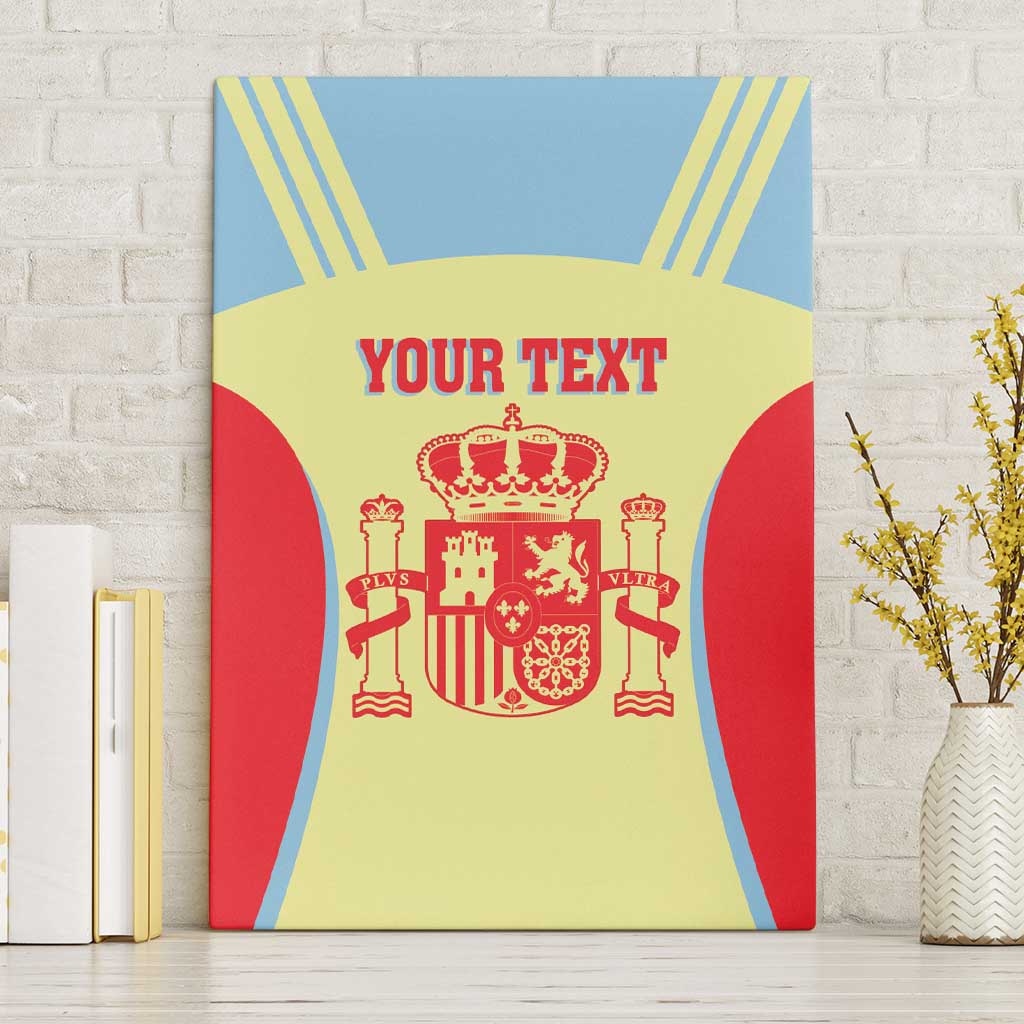 Spain 2026 Football Custom Canvas Wall Art Espana La Roja Sporty Style