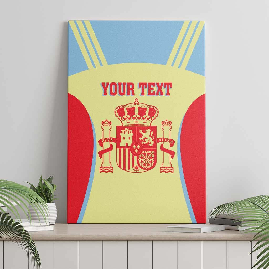 Spain 2026 Football Custom Canvas Wall Art Espana La Roja Sporty Style