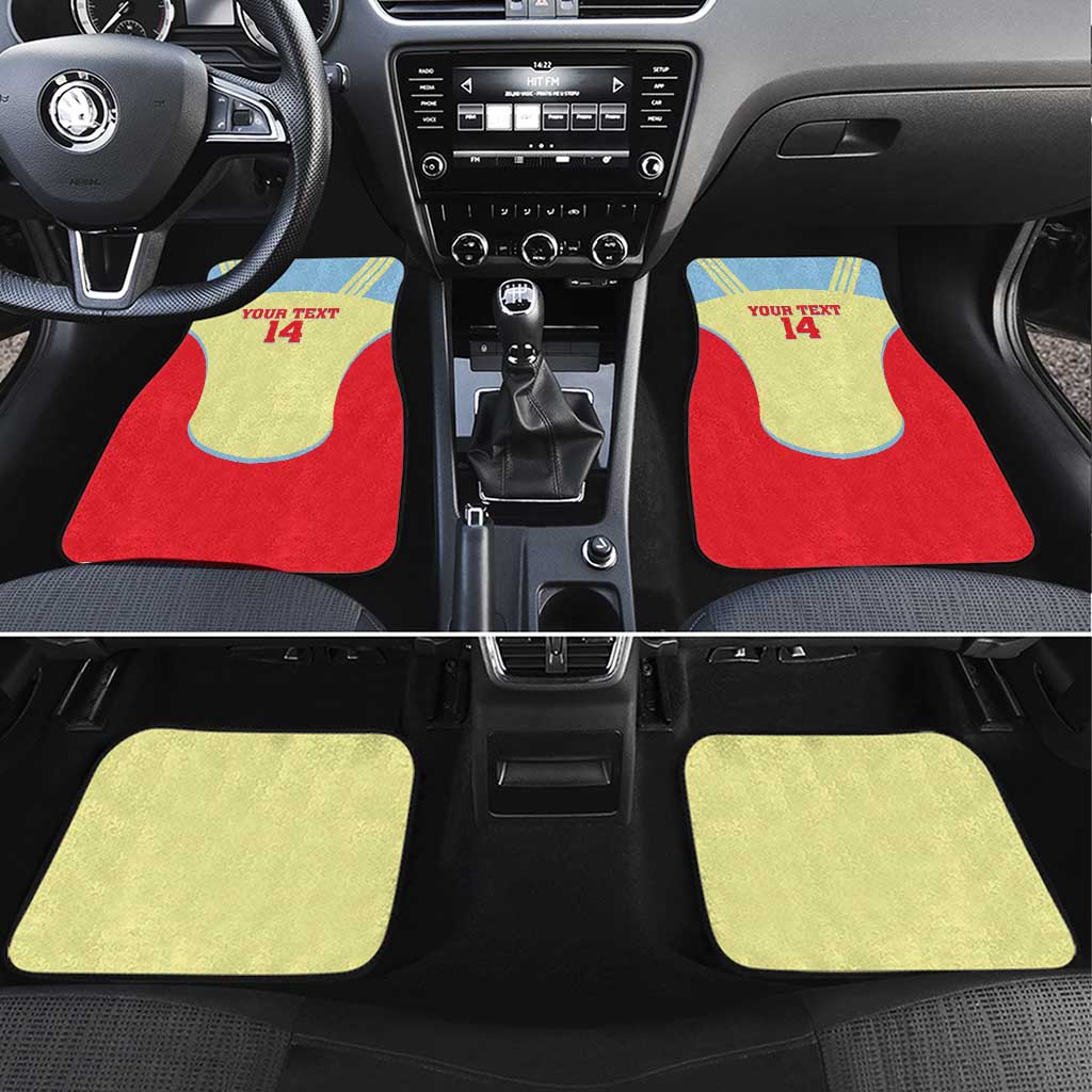 Spain 2026 Football Custom Car Mats Espana La Roja Sporty Style
