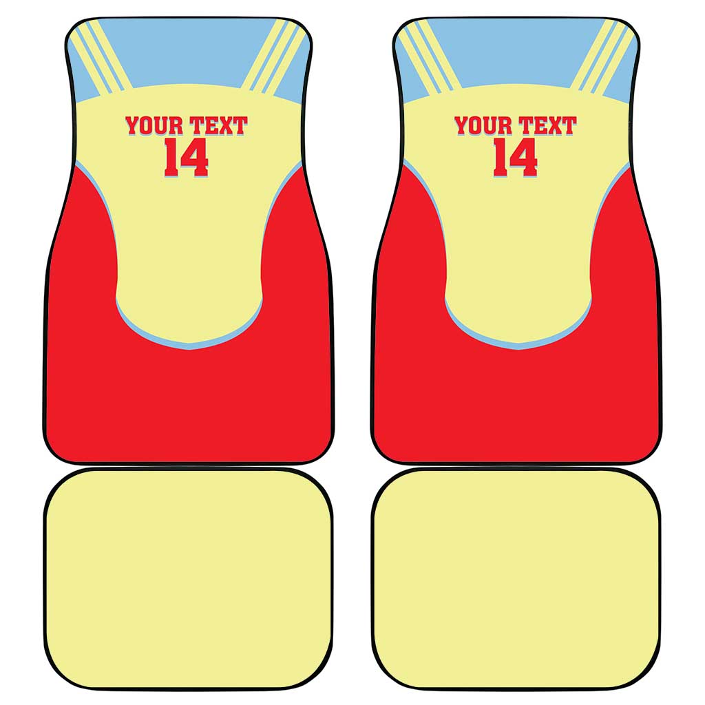 Spain 2026 Football Custom Car Mats Espana La Roja Sporty Style