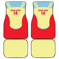 Spain 2026 Football Custom Car Mats Espana La Roja Sporty Style