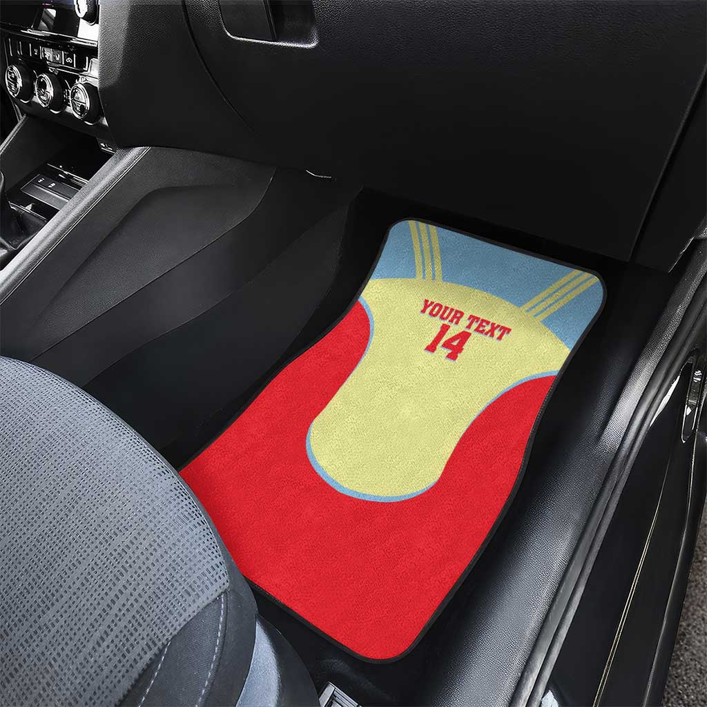 Spain 2026 Football Custom Car Mats Espana La Roja Sporty Style