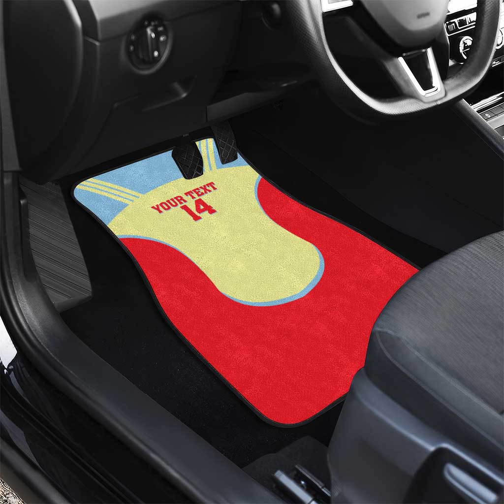 Spain 2026 Football Custom Car Mats Espana La Roja Sporty Style