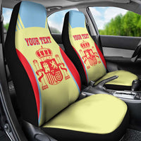 Spain 2026 Football Custom Car Seat Cover Espana La Roja Sporty Style