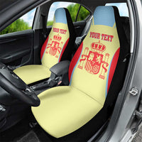 Spain 2026 Football Custom Car Seat Cover Espana La Roja Sporty Style