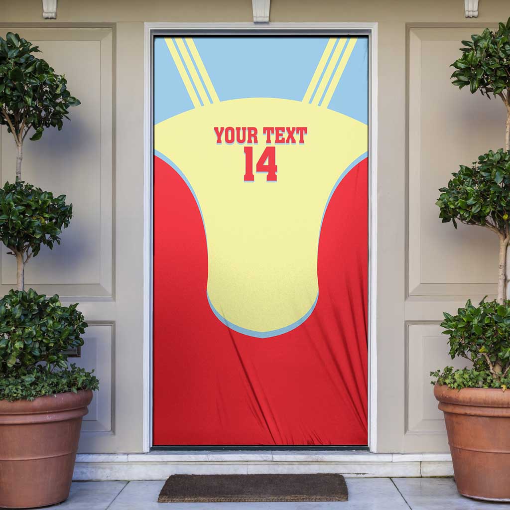 Spain 2026 Football Custom Door Cover Espana La Roja Sporty Style