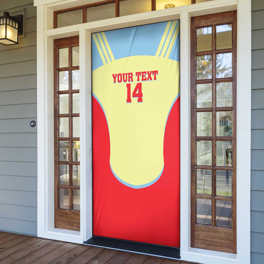 Spain 2026 Football Custom Door Cover Espana La Roja Sporty Style