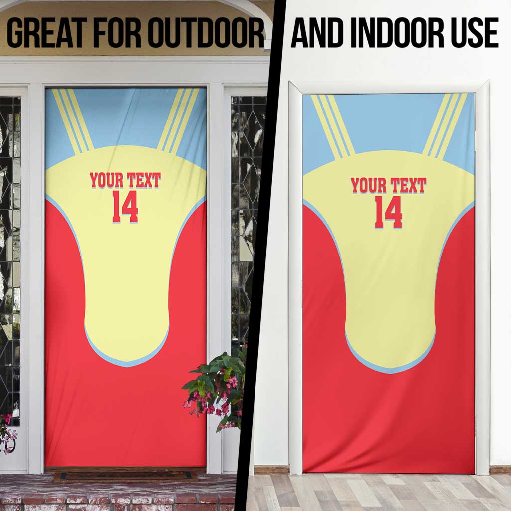 Spain 2026 Football Custom Door Cover Espana La Roja Sporty Style