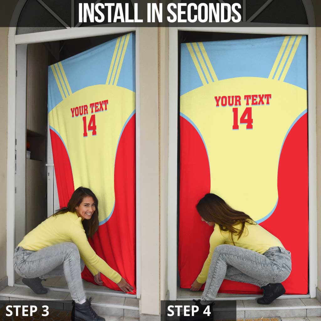 Spain 2026 Football Custom Door Cover Espana La Roja Sporty Style