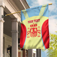 Spain 2026 Football Custom Garden Flag Espana La Roja Sporty Style