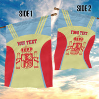 Spain 2026 Football Custom Garden Flag Espana La Roja Sporty Style