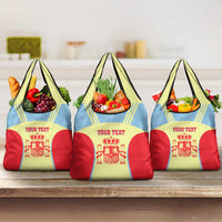 Spain 2026 Football Custom Grocery Bag Espana La Roja Sporty Style