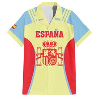 Spain 2026 Football Custom Hawaiian Shirt Espana La Roja Sporty Style