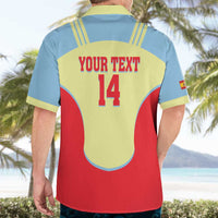 Spain 2026 Football Custom Hawaiian Shirt Espana La Roja Sporty Style