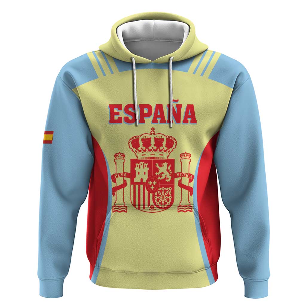Spain 2026 Football Custom Hoodie Espana La Roja Sporty Style