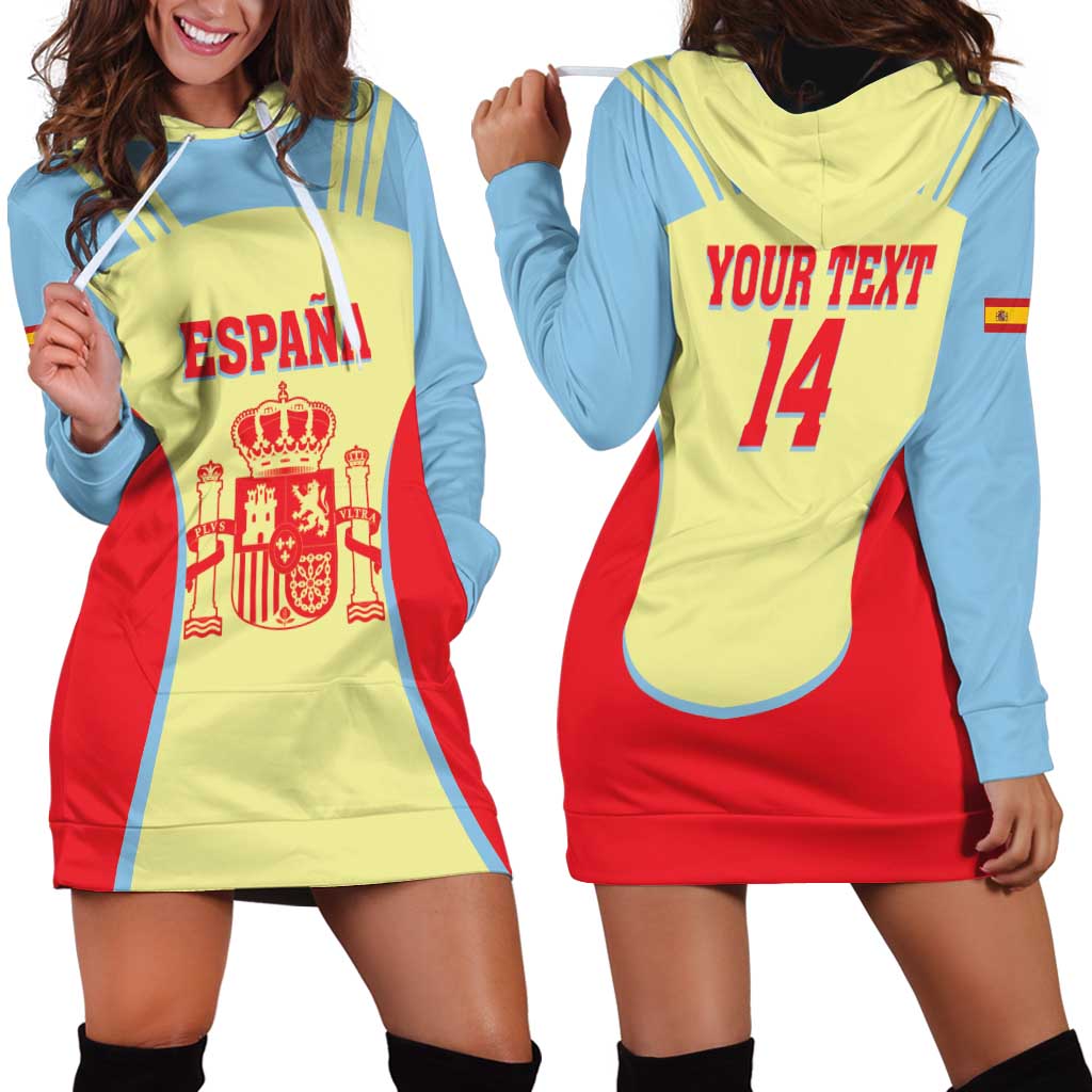 Spain 2026 Football Custom Hoodie Dress Espana La Roja Sporty Style