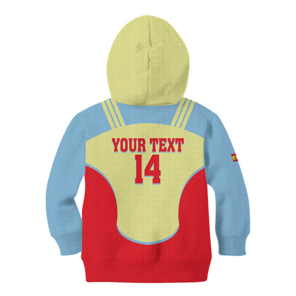 Spain 2026 Football Custom Kid Hoodie Espana La Roja Sporty Style