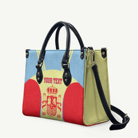 Spain 2026 Football Custom Leather Bag Espana La Roja Sporty Style