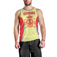 Spain 2026 Football Custom Men Tank Top Espana La Roja Sporty Style