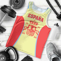 Spain 2026 Football Custom Men Tank Top Espana La Roja Sporty Style