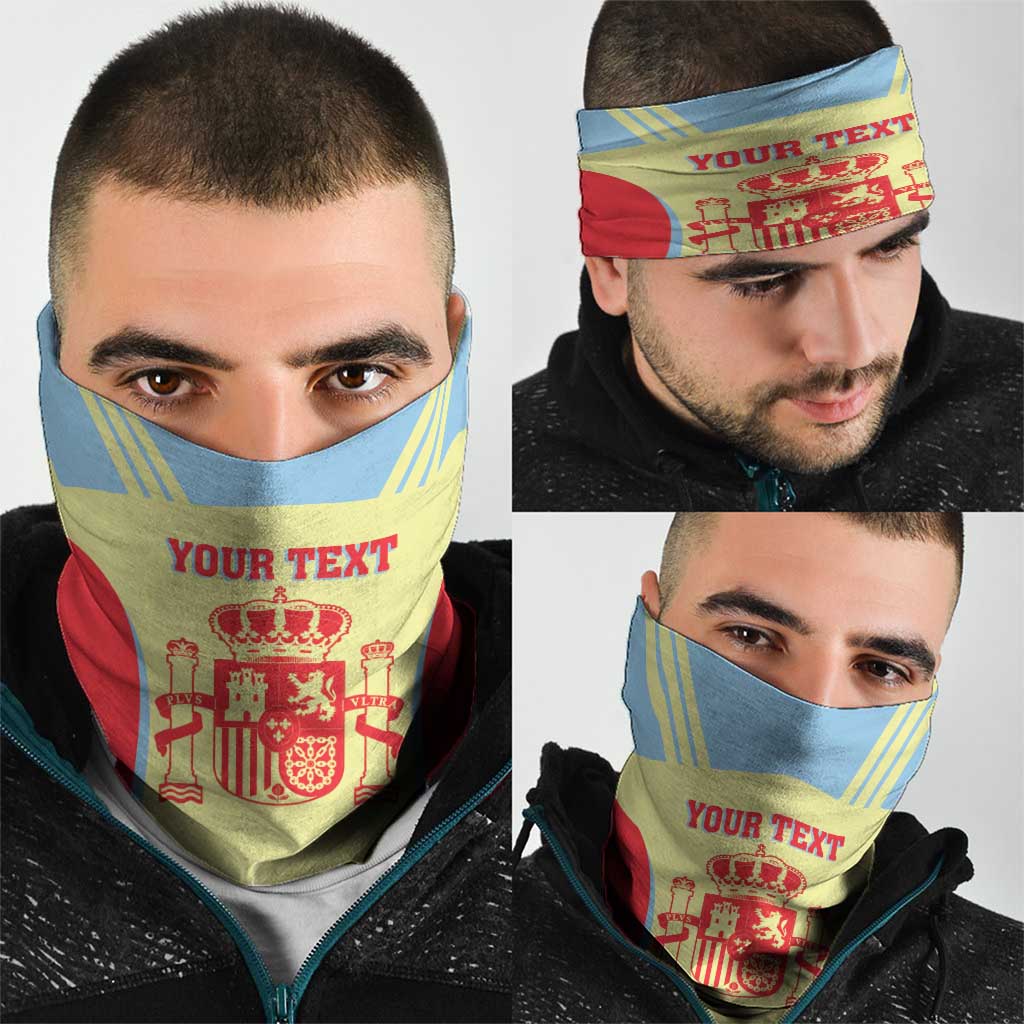 Spain 2026 Football Custom Neck Gaiter Espana La Roja Sporty Style