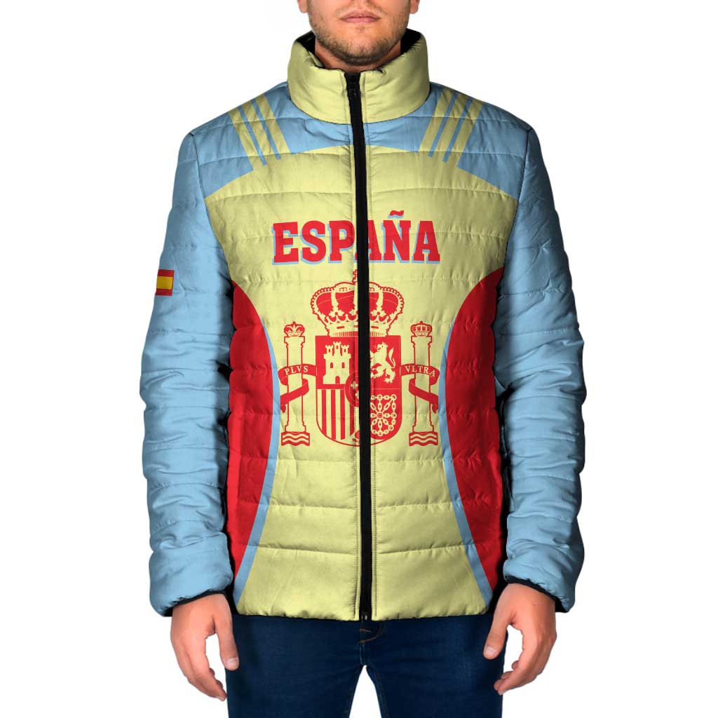 Spain 2026 Football Custom Padded Jacket Espana La Roja Sporty Style