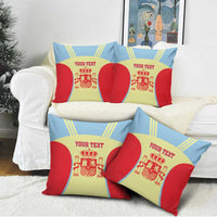 Spain 2026 Football Custom Pillow Cover Espana La Roja Sporty Style