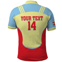 Spain 2026 Football Custom Polo Shirt Espana La Roja Sporty Style