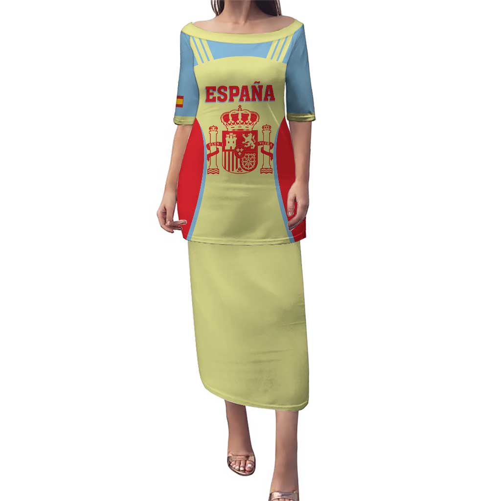 Spain 2026 Football Custom Puletasi Espana La Roja Sporty Style