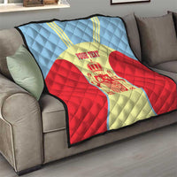 Spain 2026 Football Custom Quilt Espana La Roja Sporty Style