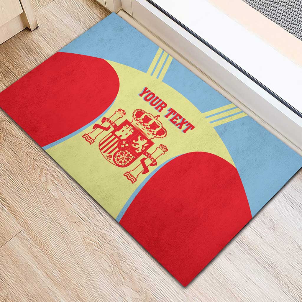 Spain 2026 Football Custom Rubber Doormat Espana La Roja Sporty Style