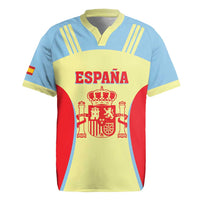 Spain 2026 Football Custom Rugby Jersey Espana La Roja Sporty Style