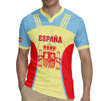 Spain 2026 Football Custom Rugby Jersey Espana La Roja Sporty Style
