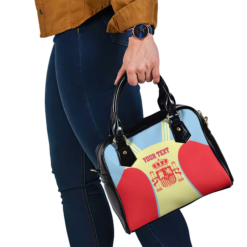 Spain 2026 Football Custom Shoulder Handbag Espana La Roja Sporty Style